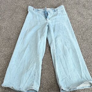 Universal Threads Sailor Wide Leg Light Blue Women Jeans